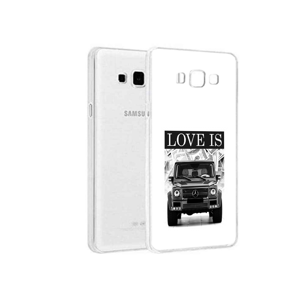 

Чехол MyPads Tocco для Samsung Galaxy A8 гелик, Прозрачный, Tocco