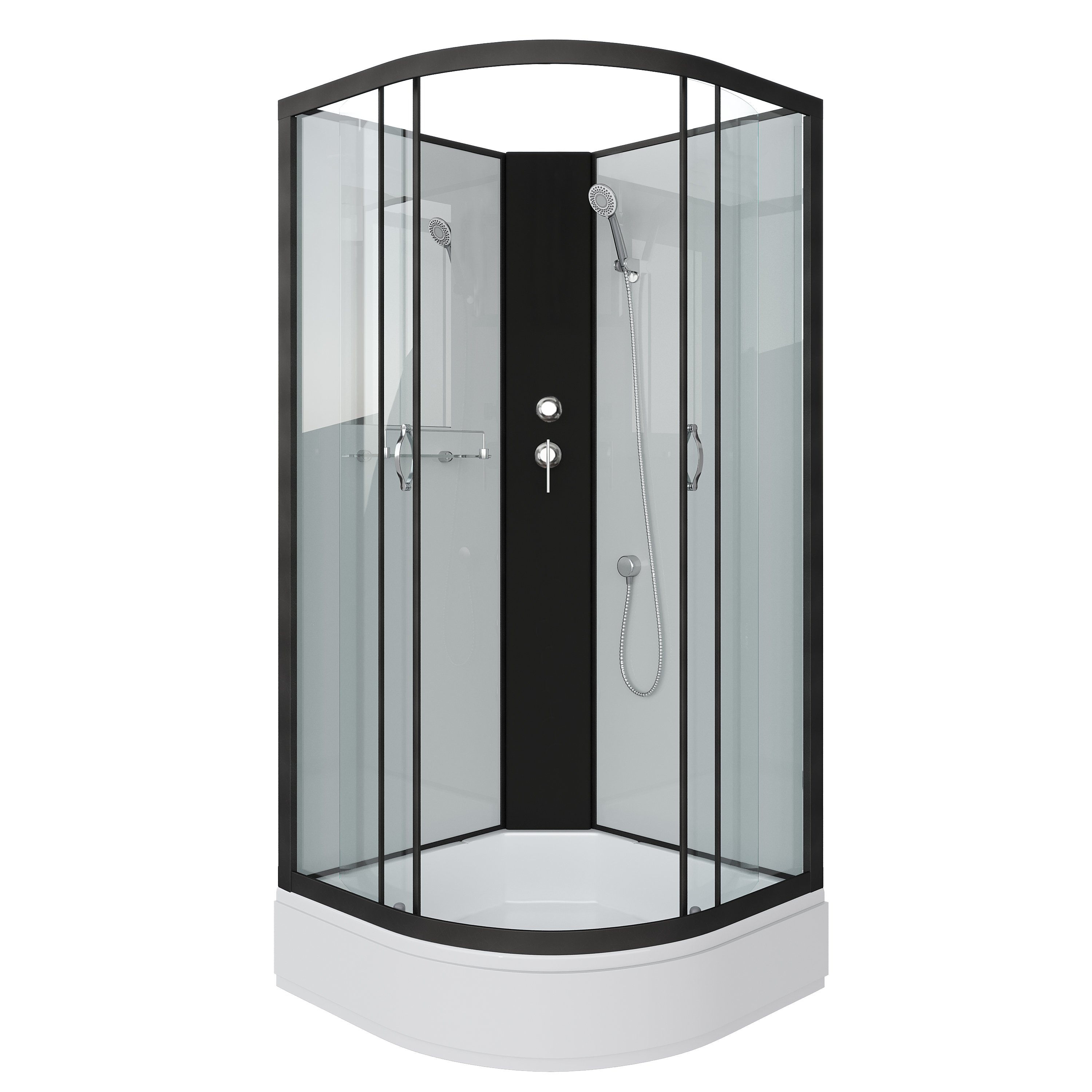 

Душевая кабина Niagara Classic 80x80x200 средний поддон, прозрачное стекло 67031414BK