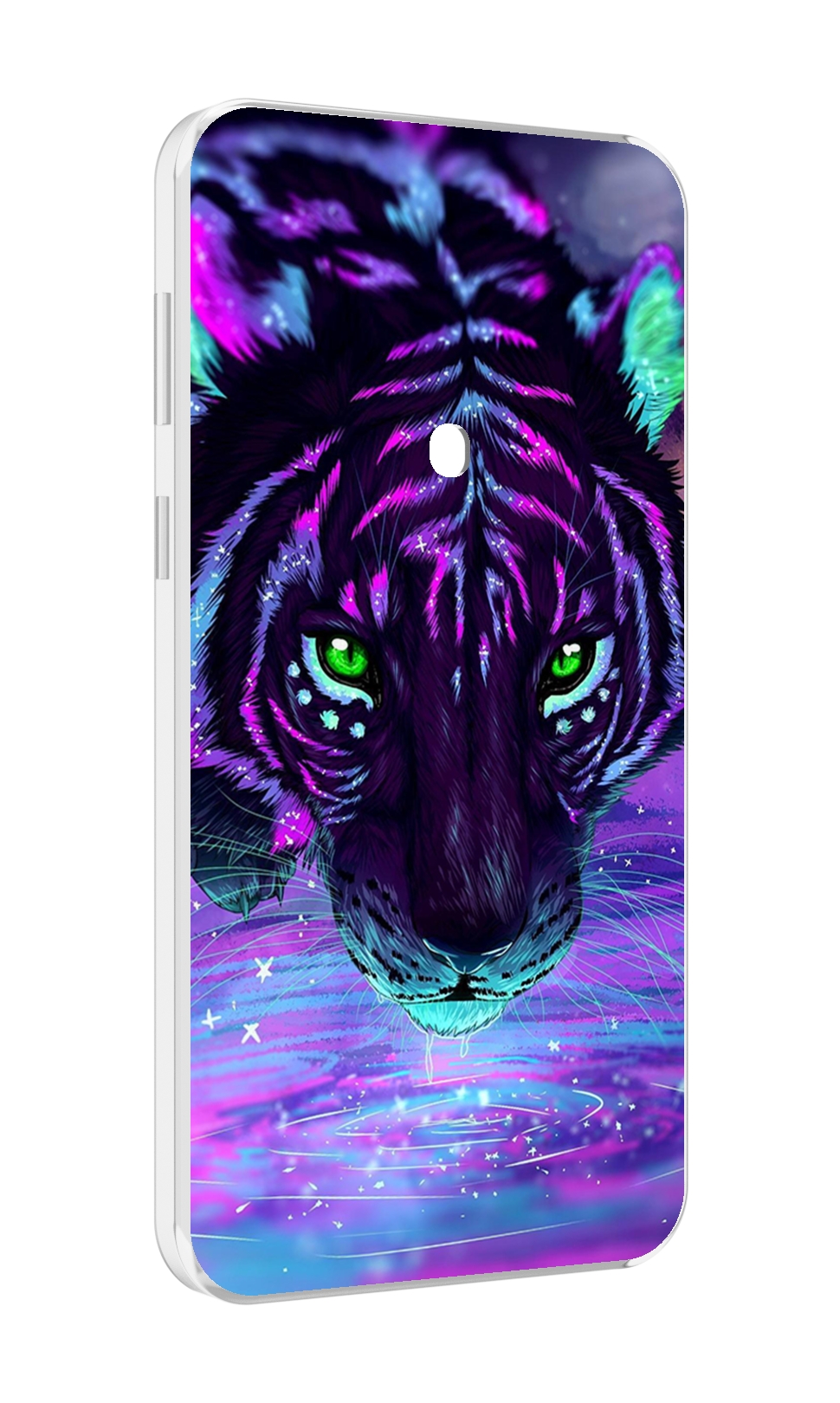 

Чехол MyPads Тигр-неон для Meizu 16 Plus / 16th Plus, Прозрачный, Tocco