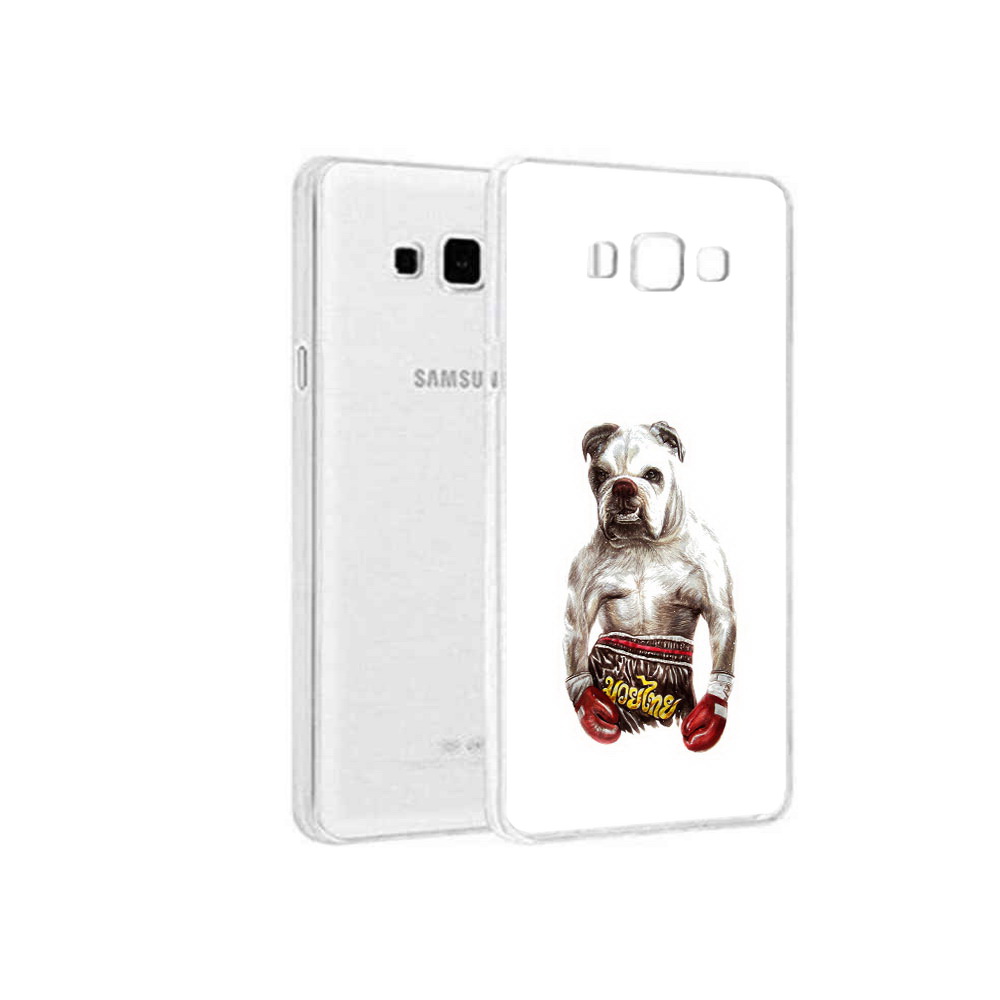 

Чехол MyPads Tocco для Samsung Galaxy A8 боксер, Прозрачный, Tocco