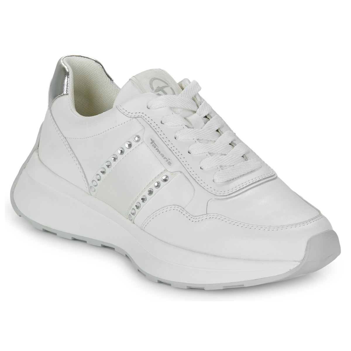 

Кроссовки женские Tamaris 27006593 белые 36 EU, Белый, 27006593