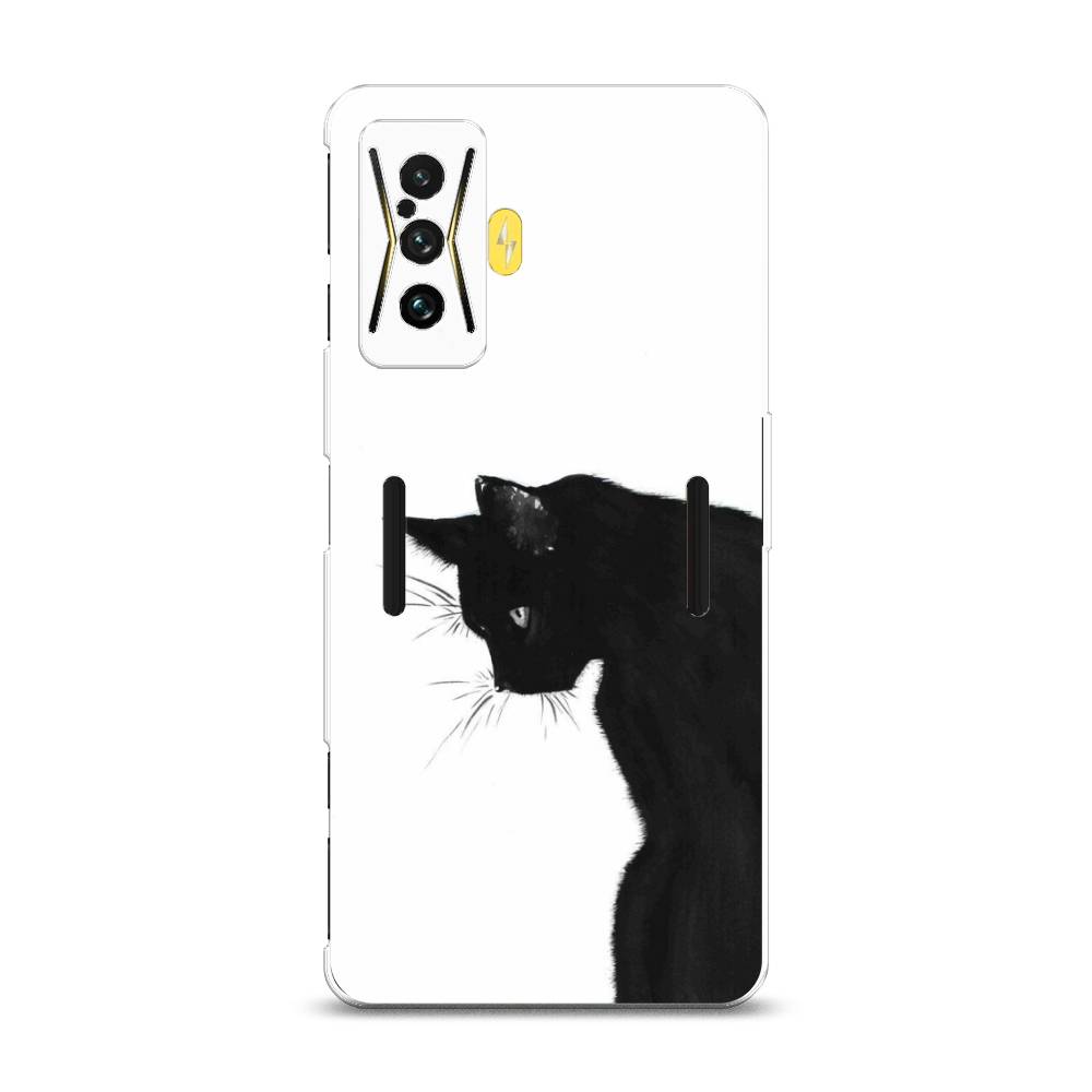 

Чехол Awog на Xiaomi Redmi K50 GE/F4 GT "Black cat", Разноцветный, 314950-1