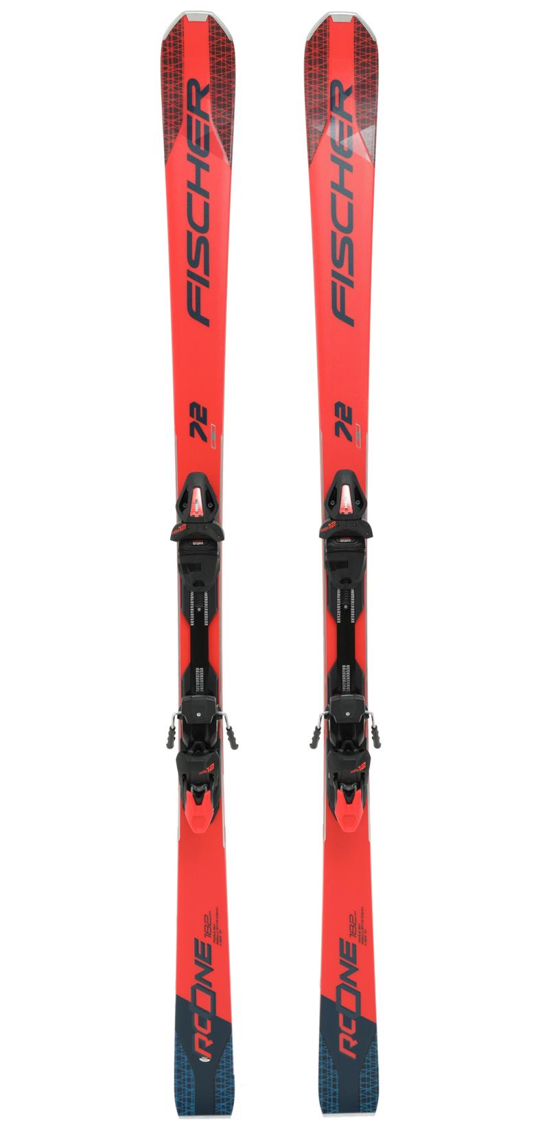 фото Горные лыжи с креплениями fischer rc one 72 mf + rsx z12 pr dark red (см:182)