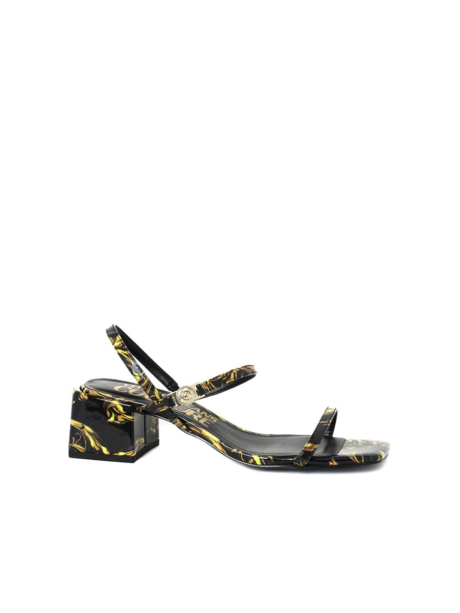 

Босоножки женские Versace Jeans Couture 72VA3S32 черные 39 EU, 72VA3S32