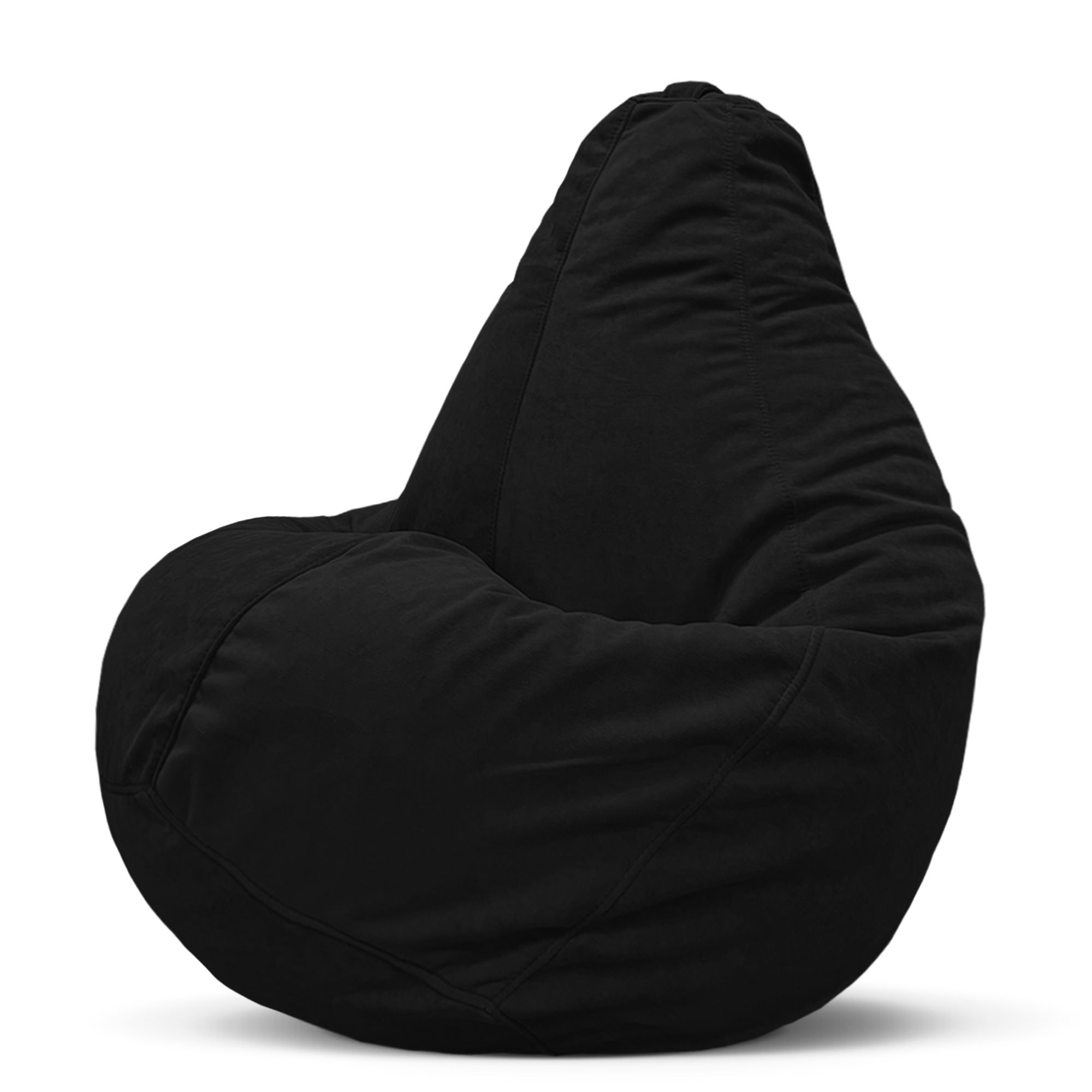 

Чехол для кресла мешка XXXL внешний велюр, черный