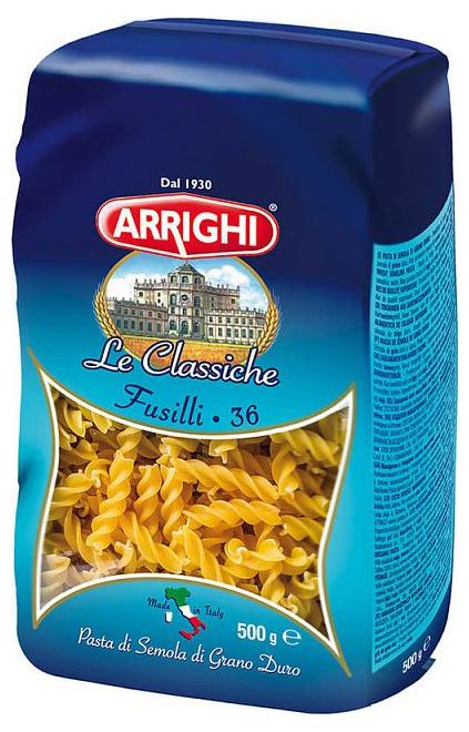 

Макаронные изделия Arrighi Fusilli № 036 500 г