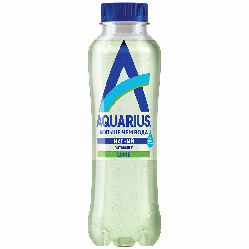 

Вода функциональная Aquarius Магний-лайм негазированная 0,4 л