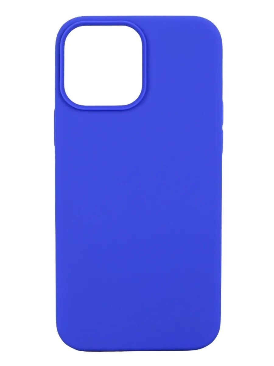 фото Чехол silicone case для iphone 13 (синий) ёmart