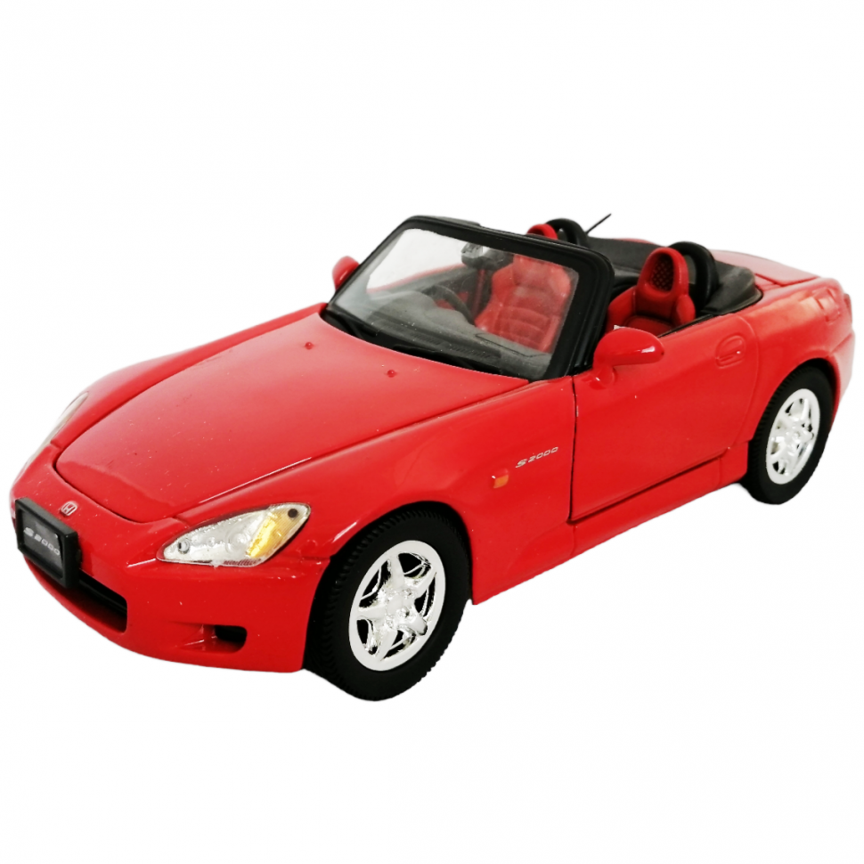 Коллекционная металлическая модель автомобиля MotorMax Honda S2000 73245 red jada 1 24 honda s2000 supercar toy alloy car diecasts