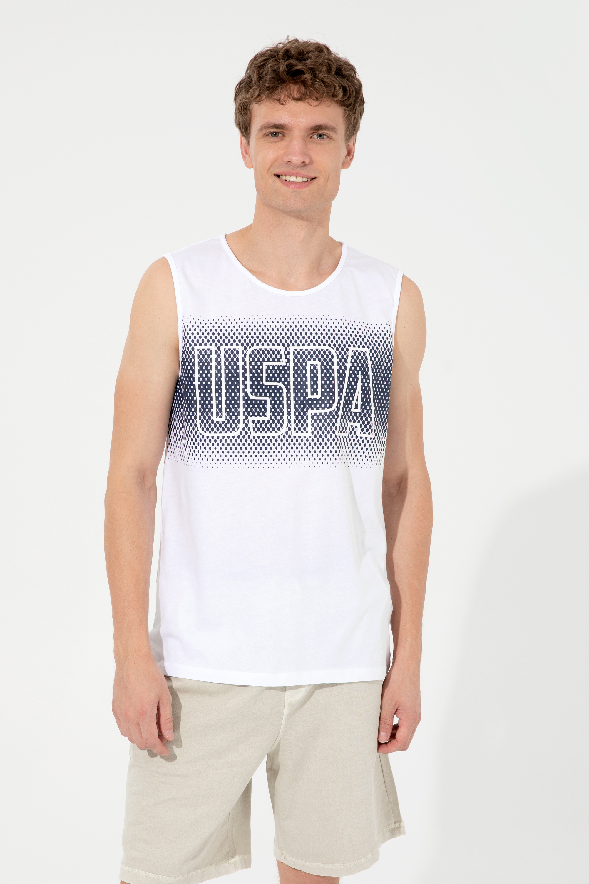 

Майка мужская U.S. POLO Assn. G081SZ0110ANS белая S, Белый, G081SZ0110ANS