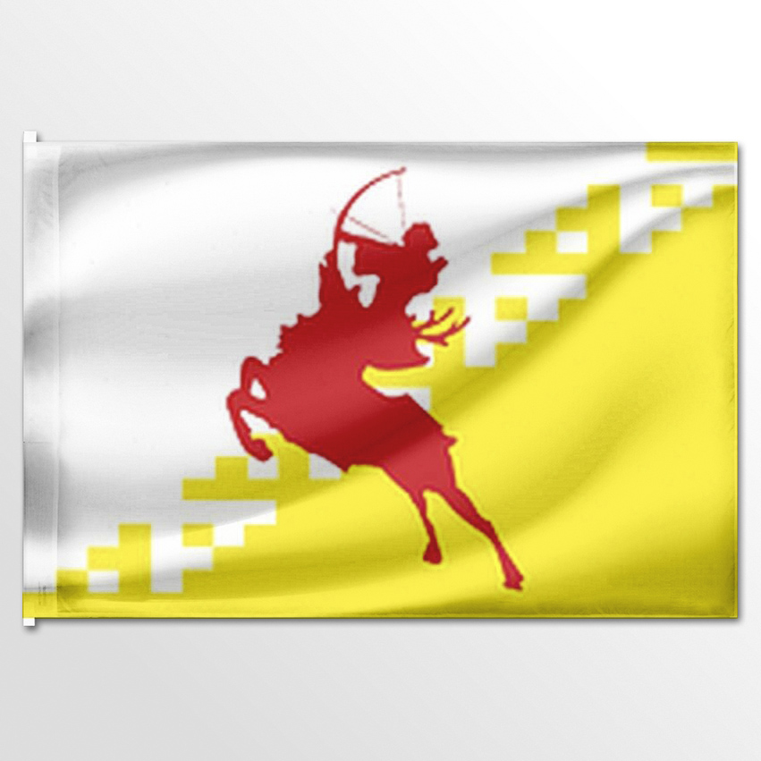 

Флаг ЦТП ФЕНИКС сельского поселения Красноселькуп 135x90 см, 6804-135x90