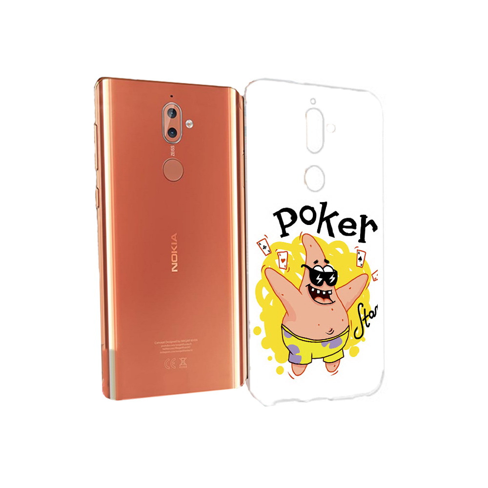 

Чехол MyPads Tocco для Nokia 9 Патрик (PT126479.94.133), Прозрачный, Tocco