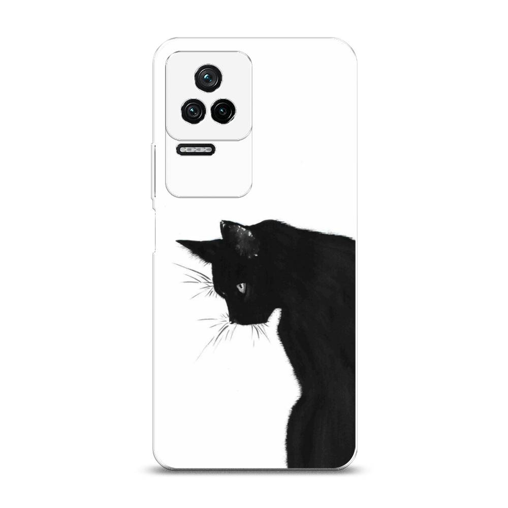 

Чехол Awog на Poco F4 "Black cat", Разноцветный, 315350-1