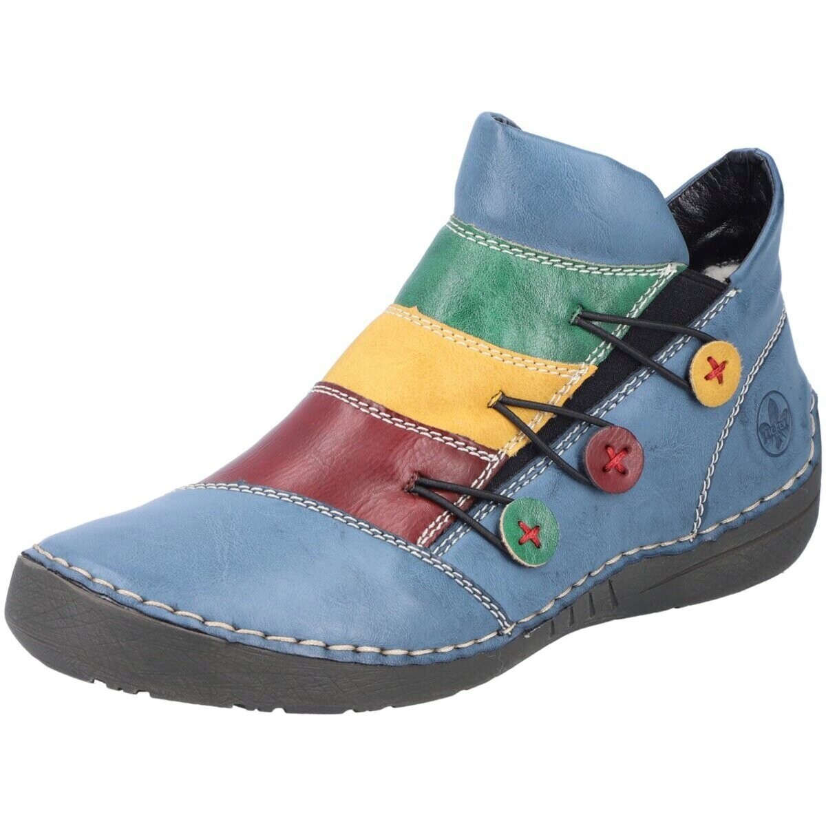 

Ботинки женские Rieker 26811598 голубые 39 EU, 26811598