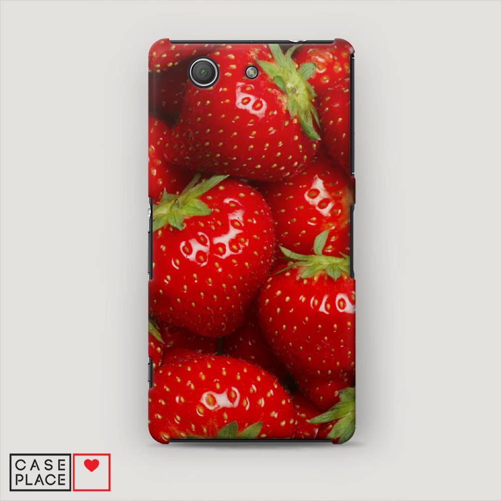 

Пластиковый чехол "Клубника" на Sony Xperia Z3 compact, 52020-7