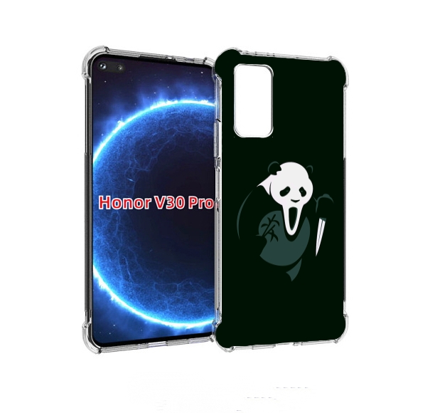 

Чехол бампер MyPads Панда-крик для Honor V30 Pro, Прозрачный, Tocco