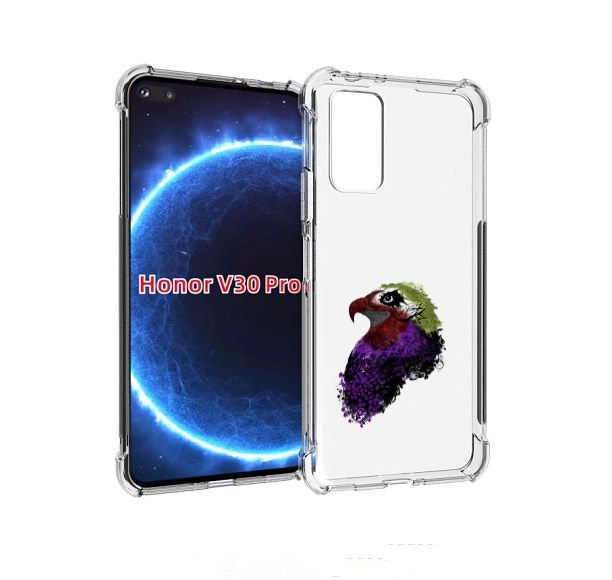 

Чехол бампер MyPads Орел для Honor V30 Pro, Прозрачный, Tocco