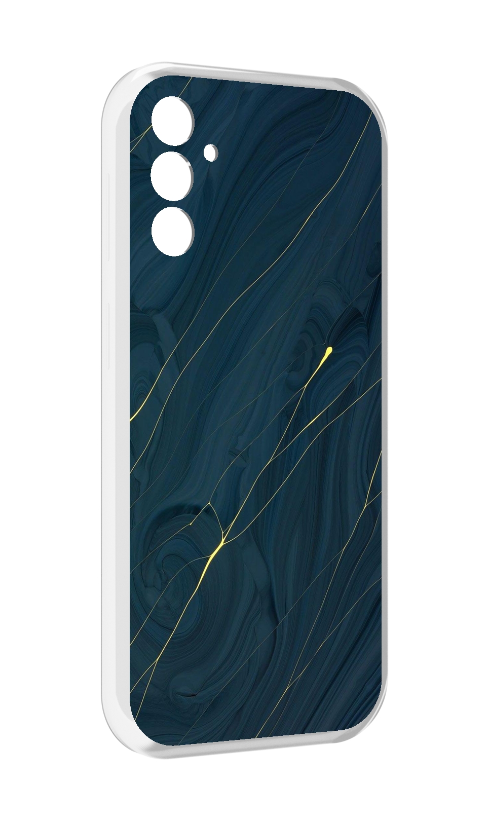 

Чехол MyPads дерево с золотыми трещинами для Samsung Galaxy M13, Прозрачный, Tocco