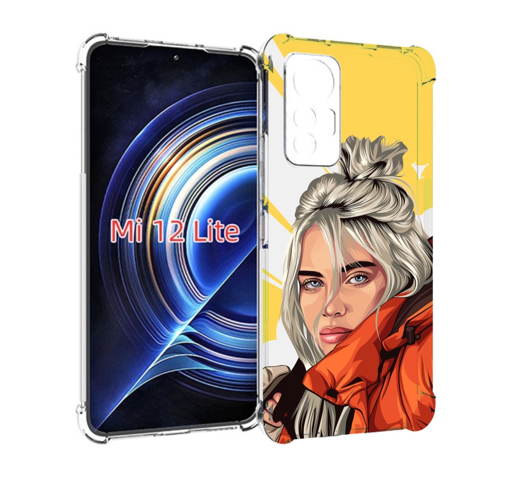 

Чехол MyPads билли-айлиш-в-куртке для Xiaomi 12 Lite, Прозрачный, Tocco