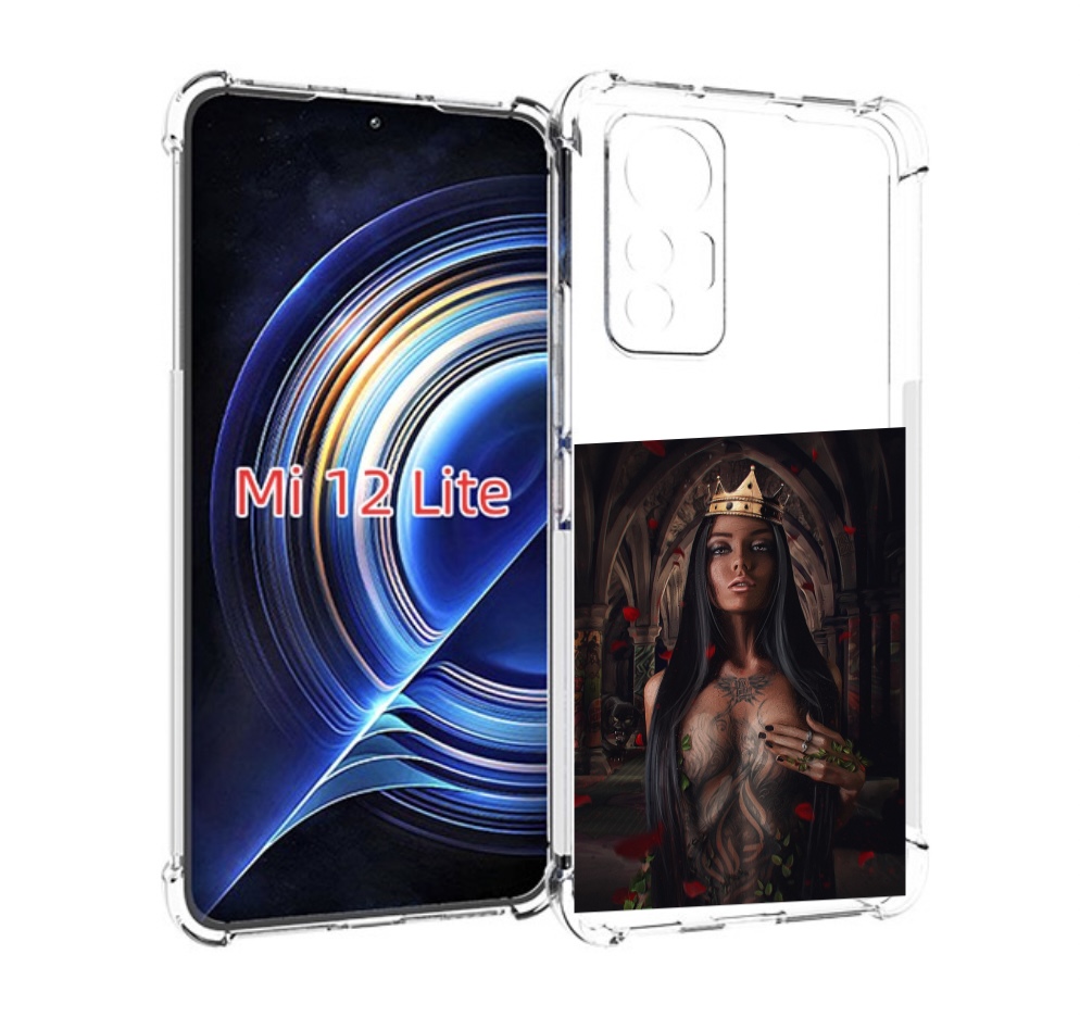 

Чехол MyPads багровый-пик для Xiaomi 12 Lite, Прозрачный, Tocco
