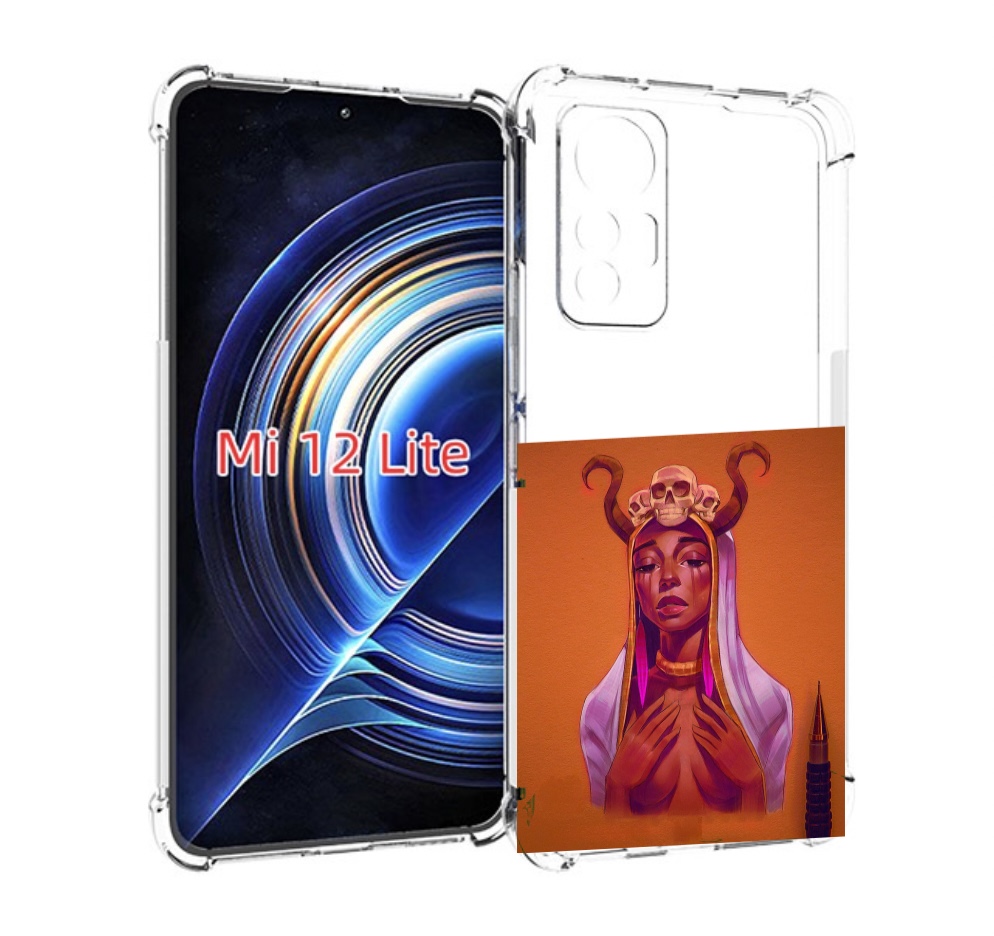

Чехол MyPads античная-девушка для Xiaomi 12 Lite, Прозрачный, Tocco