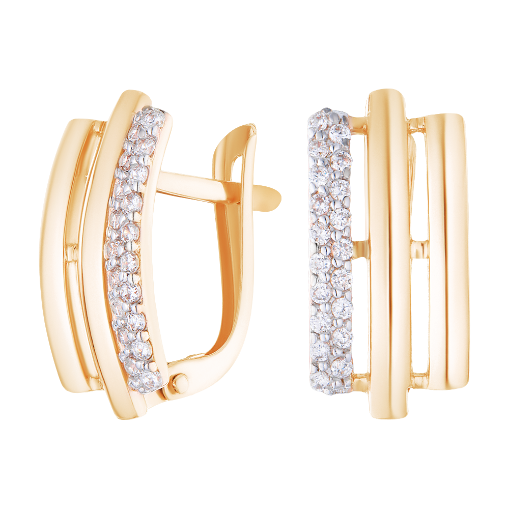

Серьги из серебра с фианитом ЮВЕЛИР КАРАТ 2126806/9п, 2126806/9п