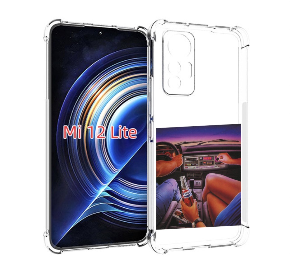 

Чехол MyPads американская машина салон для Xiaomi 12 Lite, Прозрачный, Tocco