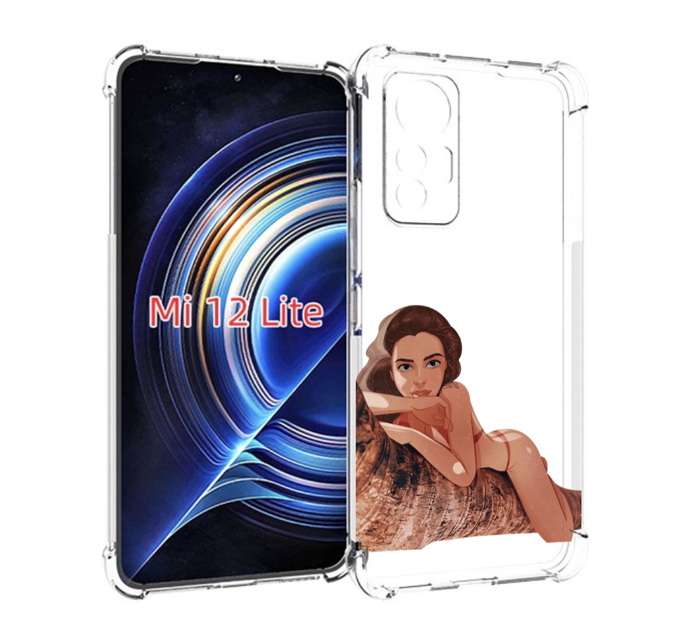 

Чехол MyPads амазонка-на-дереве для Xiaomi 12 Lite, Прозрачный, Tocco