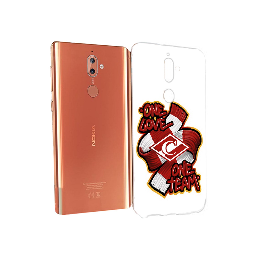

Чехол MyPads Tocco для Nokia 9 Одна любовь-Спартак (PT126479.94.126), Прозрачный, Tocco