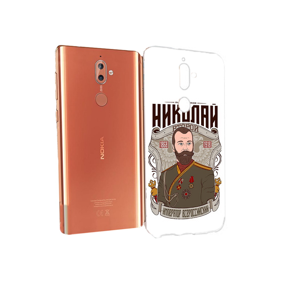 

Чехол MyPads Tocco для Nokia 9 Николай второй (PT126479.94.125), Прозрачный, Tocco