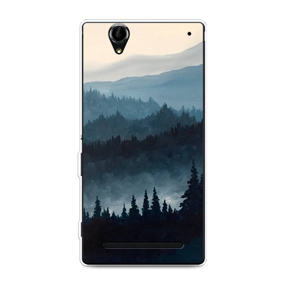 

Чехол Awog на Sony Xperia T2 Ultra "Туманные горы", Разноцветный, 50950-4