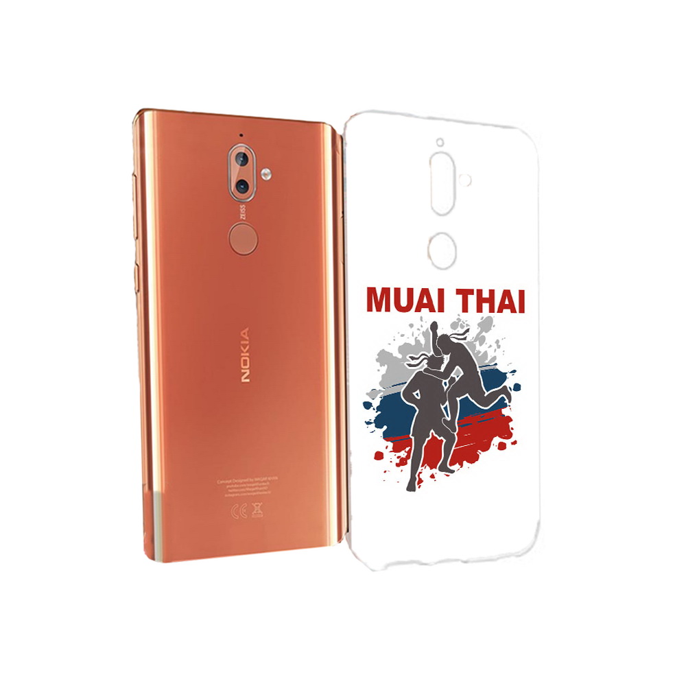 

Чехол MyPads Tocco для Nokia 9 Муайтай (PT126479.94.123), Прозрачный, Tocco