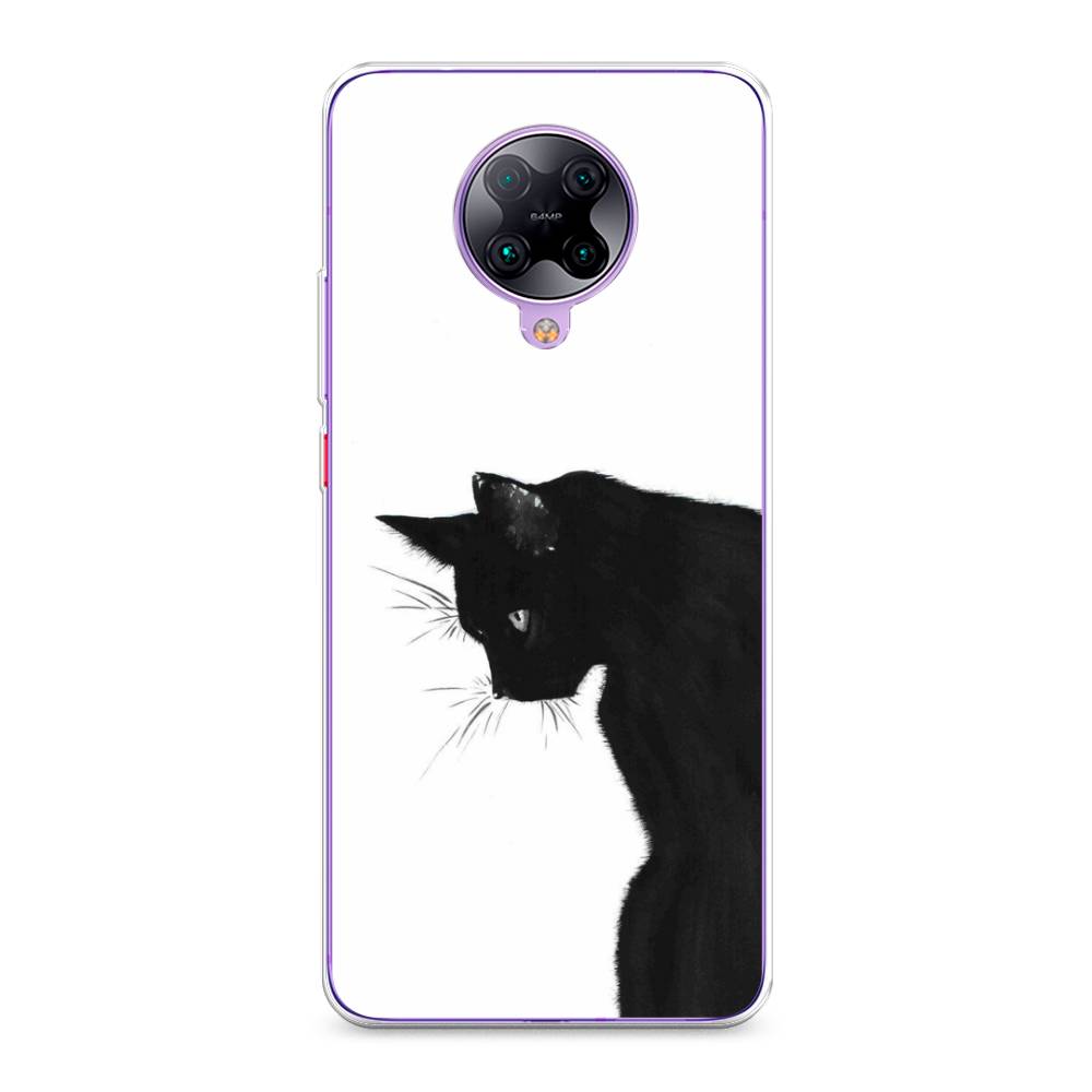 

Чехол Awog на Poco F2 Pro/Redmi K30 Pro "Black cat", Разноцветный, 37050-1