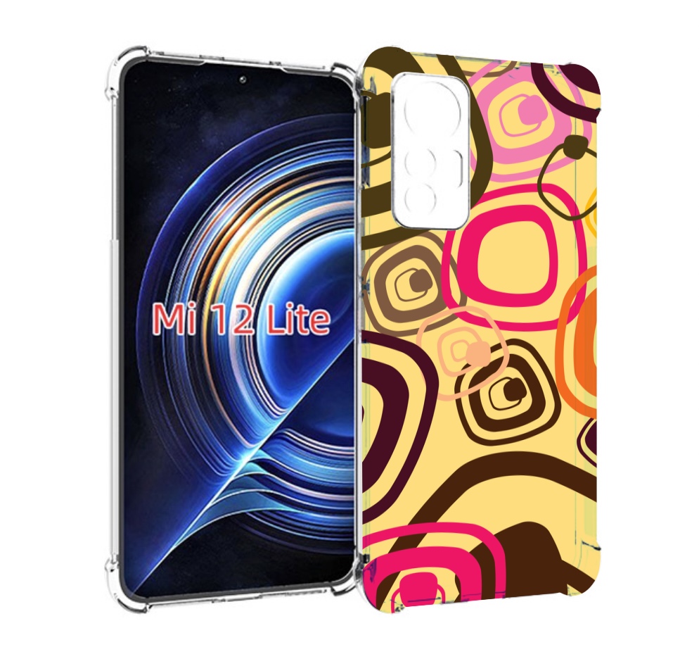 

Чехол MyPads абстракция-на-желтом-фоне для Xiaomi 12 Lite, Прозрачный, Tocco