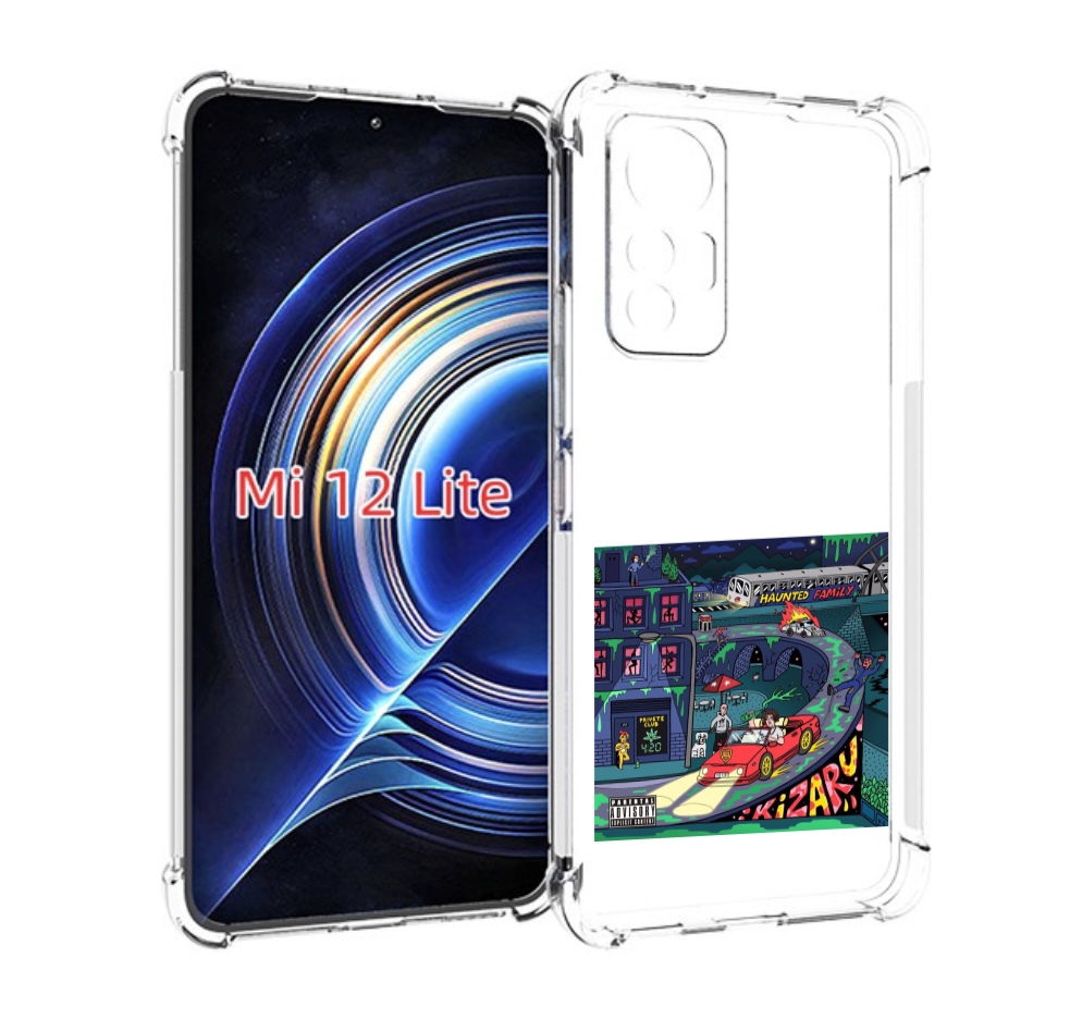 

Чехол MyPads Яд (альбом Kizaru) для Xiaomi 12 Lite, Прозрачный, Tocco