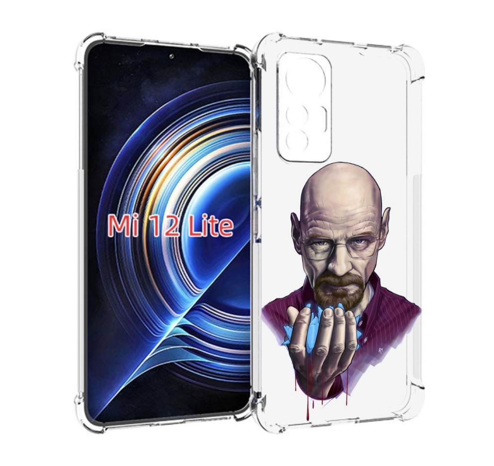 

Чехол MyPads Хайзенберг для Xiaomi 12 Lite, Прозрачный, Tocco