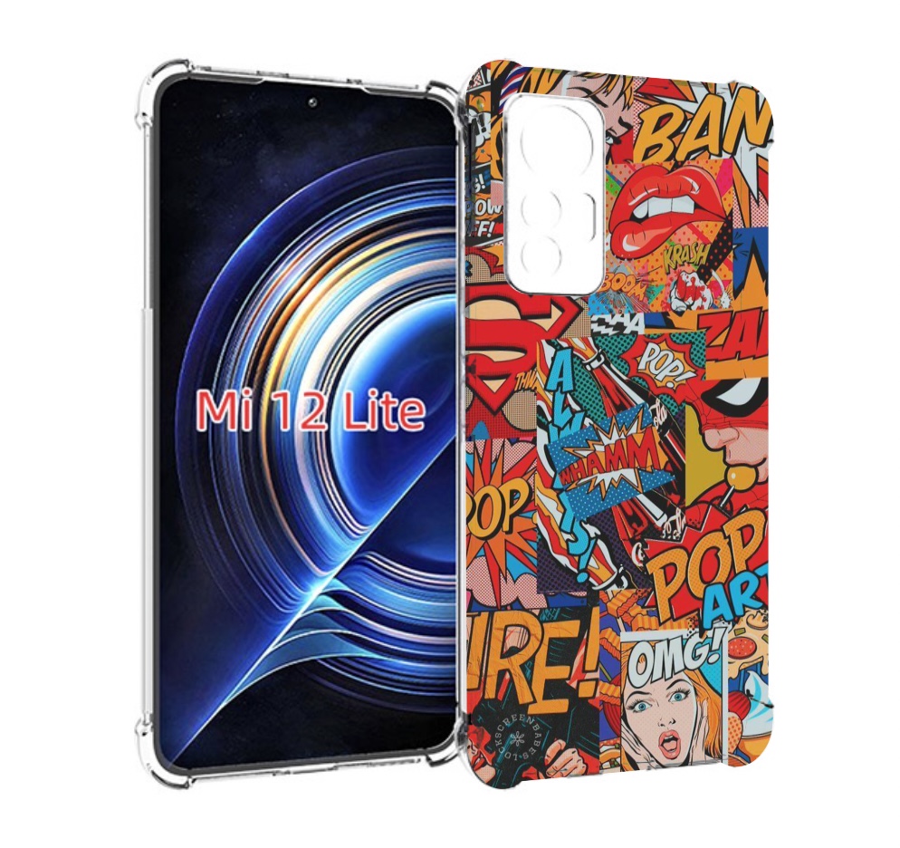 

Чехол MyPads Фон для Xiaomi 12 Lite, Прозрачный, Tocco