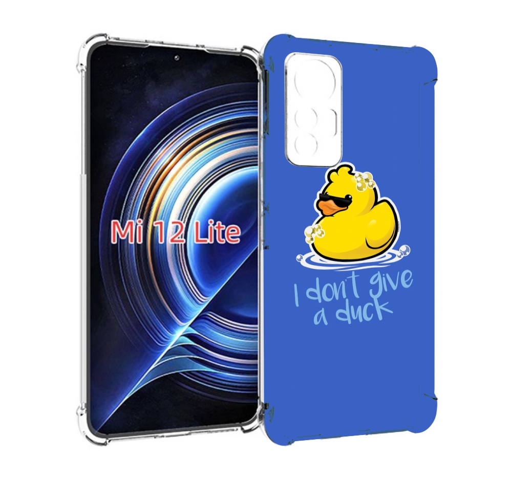 

Чехол MyPads Уточка для Xiaomi 12 Lite, Прозрачный, Tocco