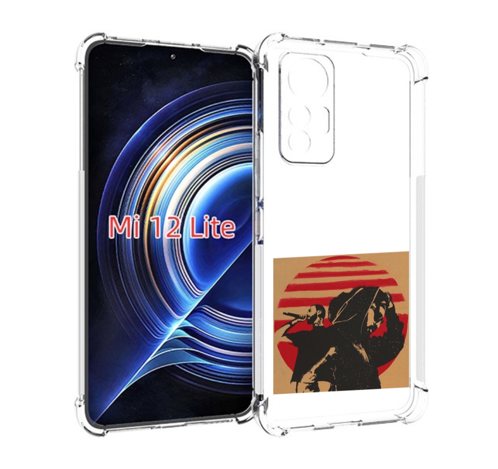 

Чехол MyPads Утопия Мияги и Энди панда для Xiaomi 12 Lite, Прозрачный, Tocco