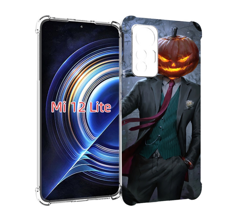 

Чехол MyPads Тыква-убийца для Xiaomi 12 Lite, Прозрачный, Tocco