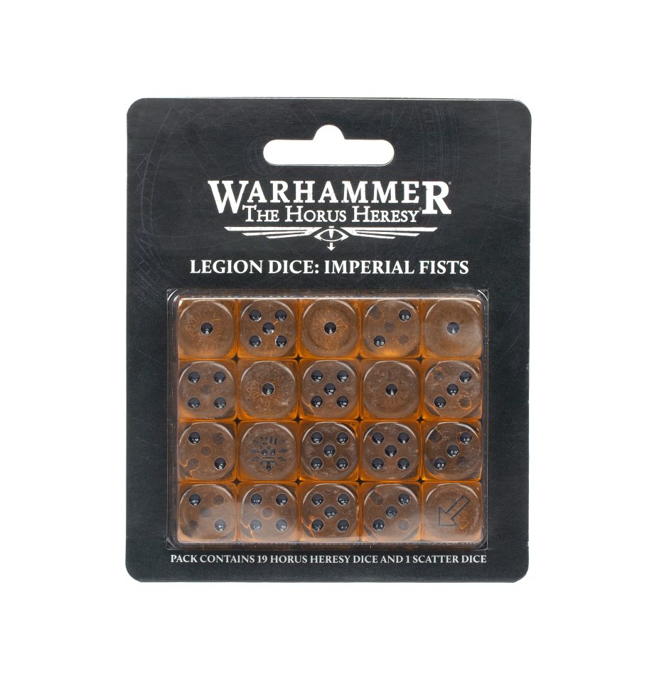 

Набор кубиков для игры Games Workshop Warhammer The Horus Heresy Legion Dice Imperial Fist