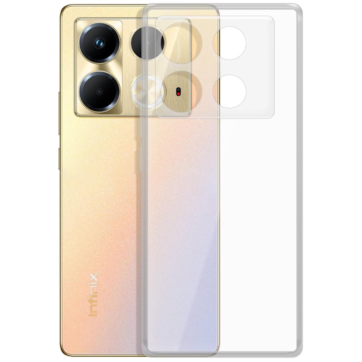 

Чехол-накладка Clear Case Krutoff для INFINIX Note 40, Прозрачный