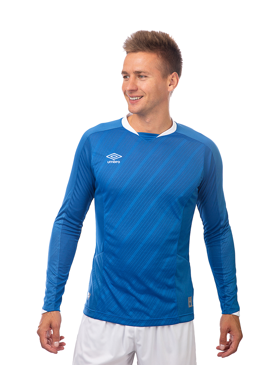 

Лонгслив унисекс Umbro 110115 синий M, 110115