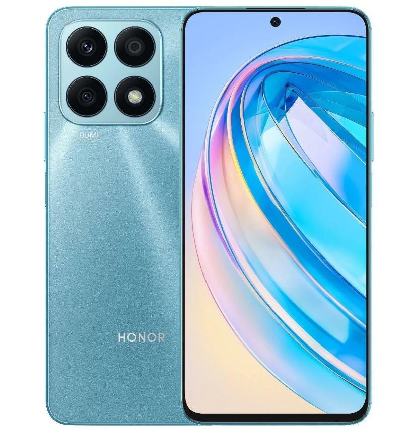 Смартфон Honor X8A 6/128GB Cyan Lake (298)