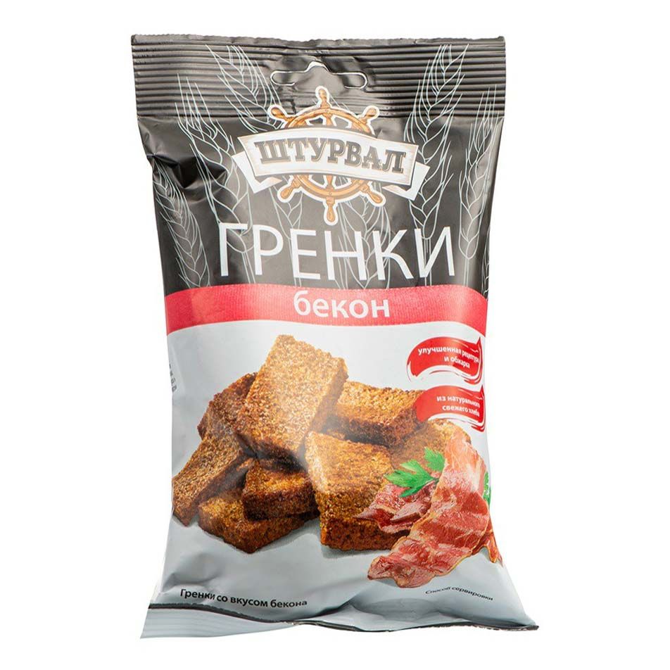 Гренки Штурвал со вкусом бекона 40 г