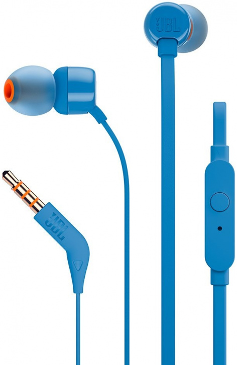 фото Наушники jbl t160 blue