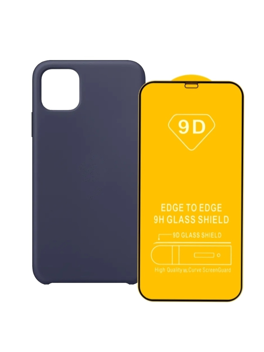 

Чехол Silicone для iPhone 11 Overlay (Темно-синий)