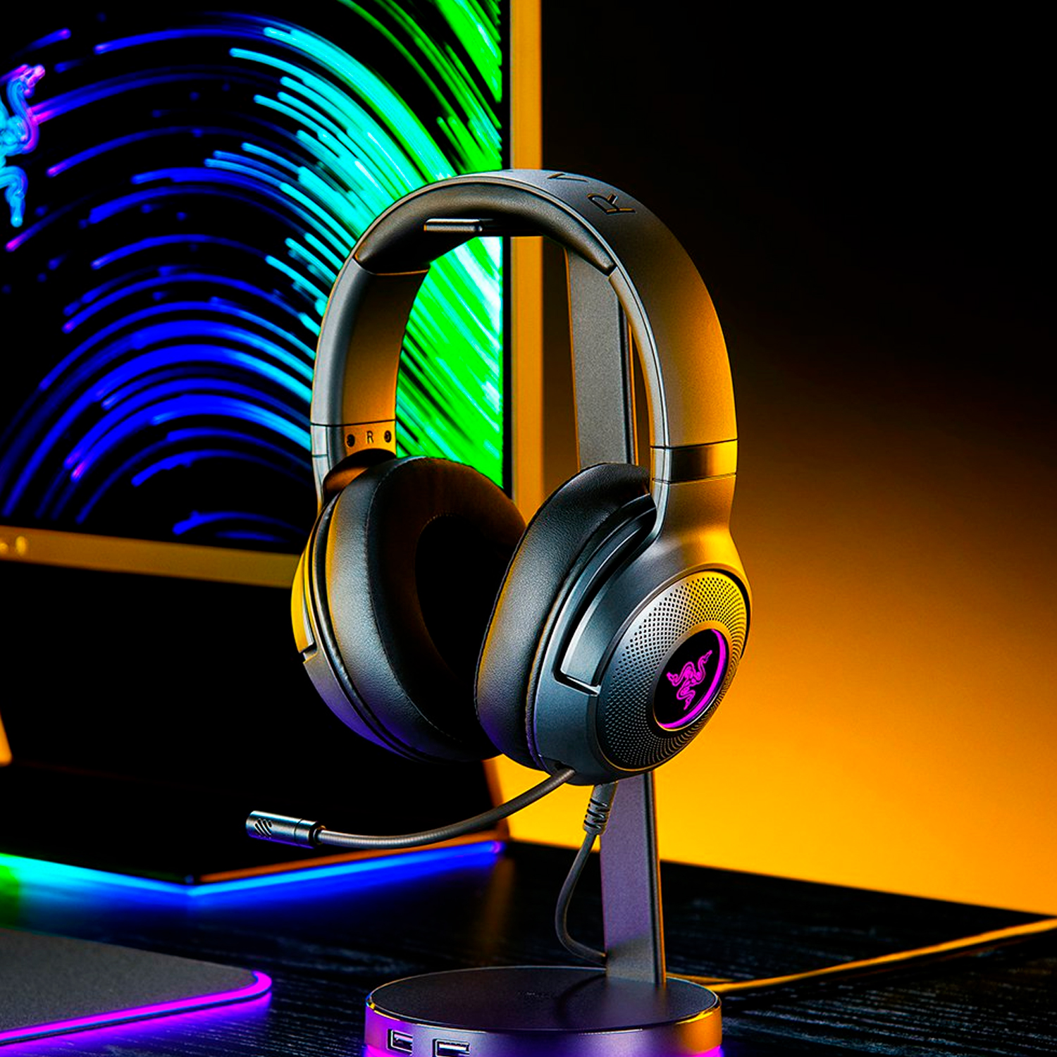

Наушники Razer Kraken V3 X черный (RKRAKENV3X), Kraken V3 X