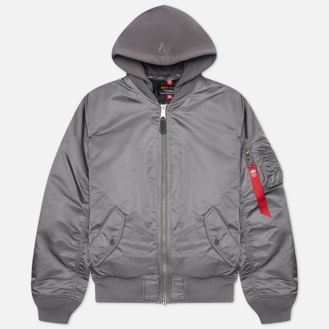 фото Куртка мужская alpha industries mjm47506c1-022 серая s