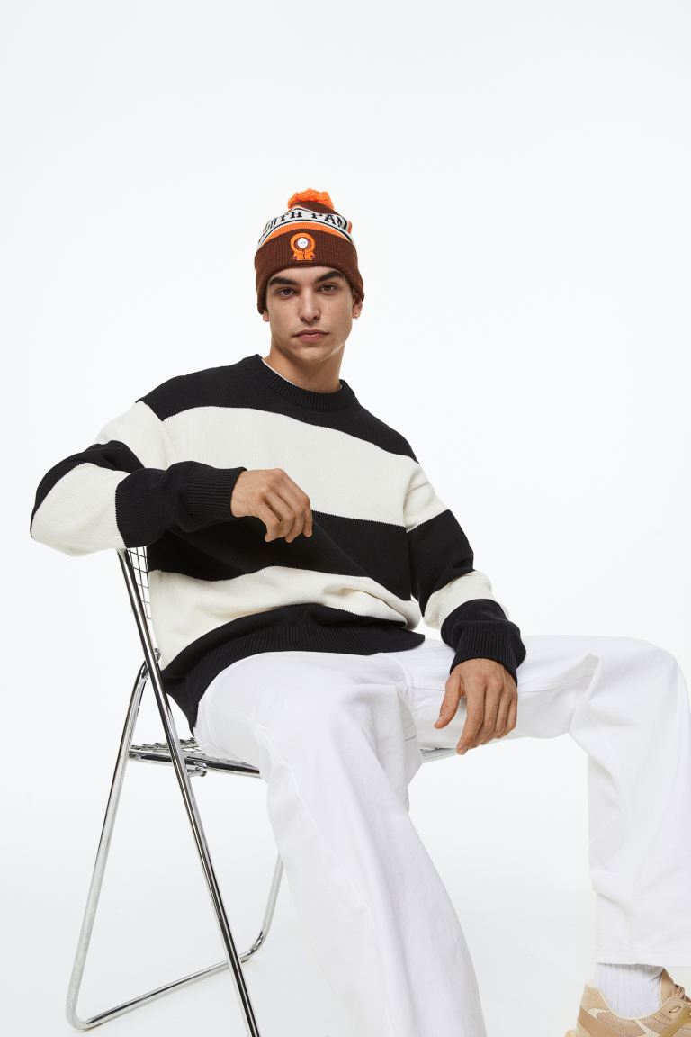 

Джемпер мужской H&M 1121126001 черный XL (доставка из-за рубежа), 1121126001
